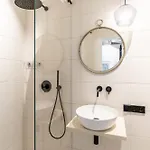 Апартаменты Brick & Beam Loft Duplex -30sqm- Near Antonplatz *